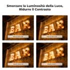 55mm Filtro Black Mist 1/2 in Vetro Ottico per in Ritratto e in Video con tre pezzi di panno per la pulizia, Nano-Klear