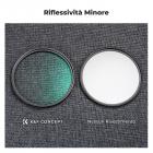 55mm Filtro Black Mist 1/2 in Vetro Ottico per in Ritratto e in Video con tre pezzi di panno per la pulizia, Nano-Klear