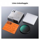 62mm Black Mist Filtro 1/8 con 3 panni per pulizia con 18 Rivestimenti, Nano-Klear
