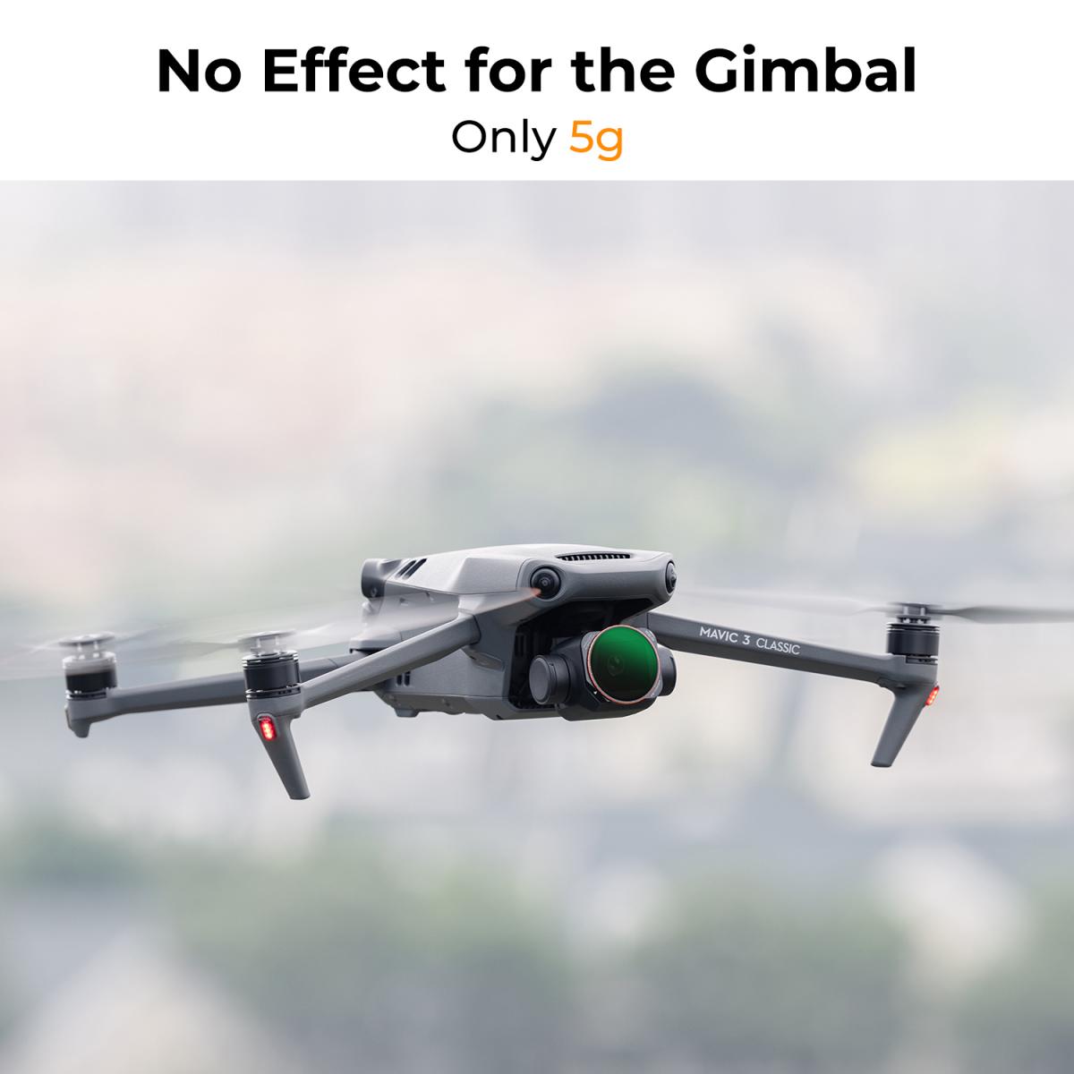 DJI Mavic 3 Classic ND32-512 Lens Filtresi (5-9 Durdurma), 28 Çok Kaplamalı Değişken Nötr Yoğunluk Filtresi