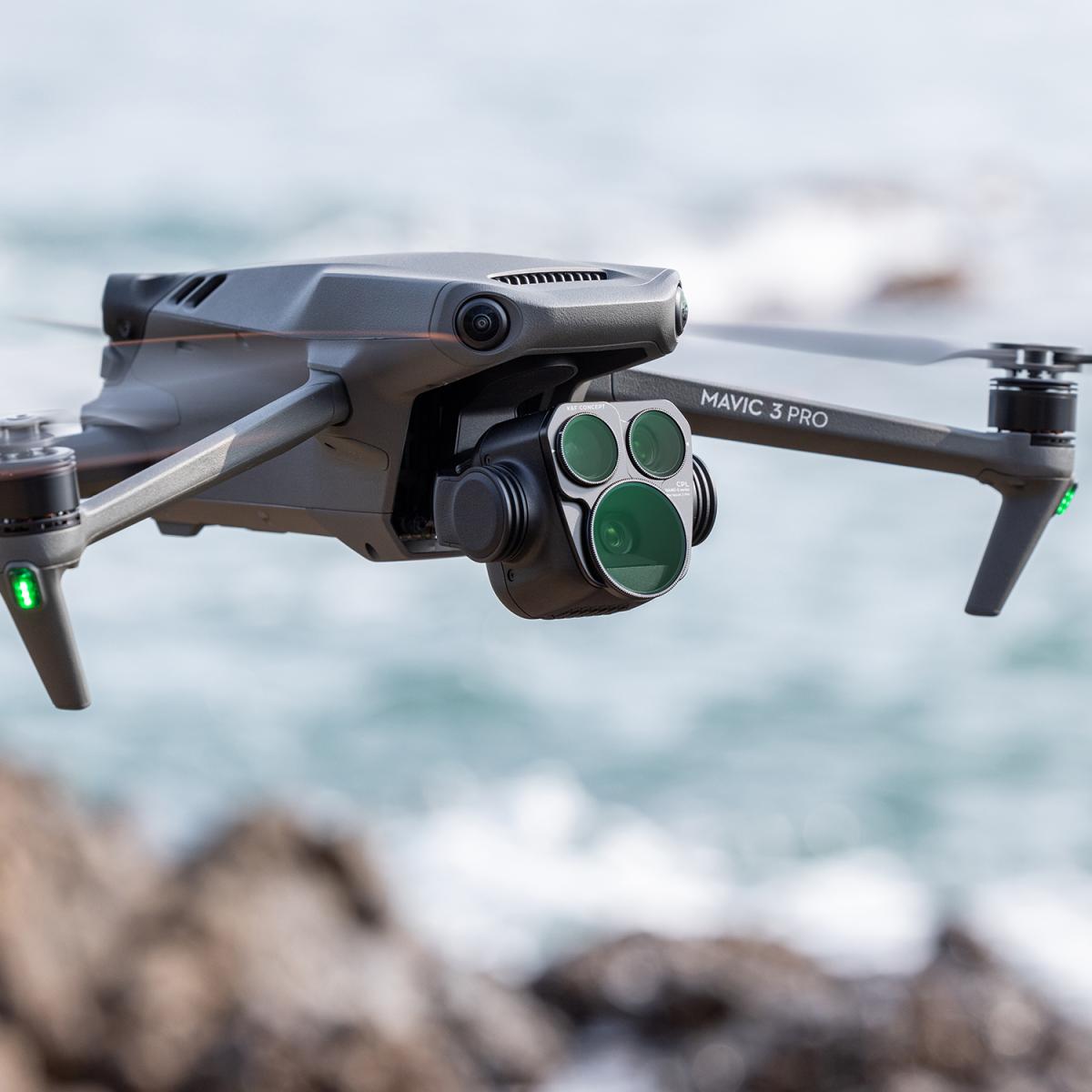 Dronefilter DJI Mavic 3 Pro CPL-filter multibelagt HD optisk glass med anti-reflekterende grønt belegg
