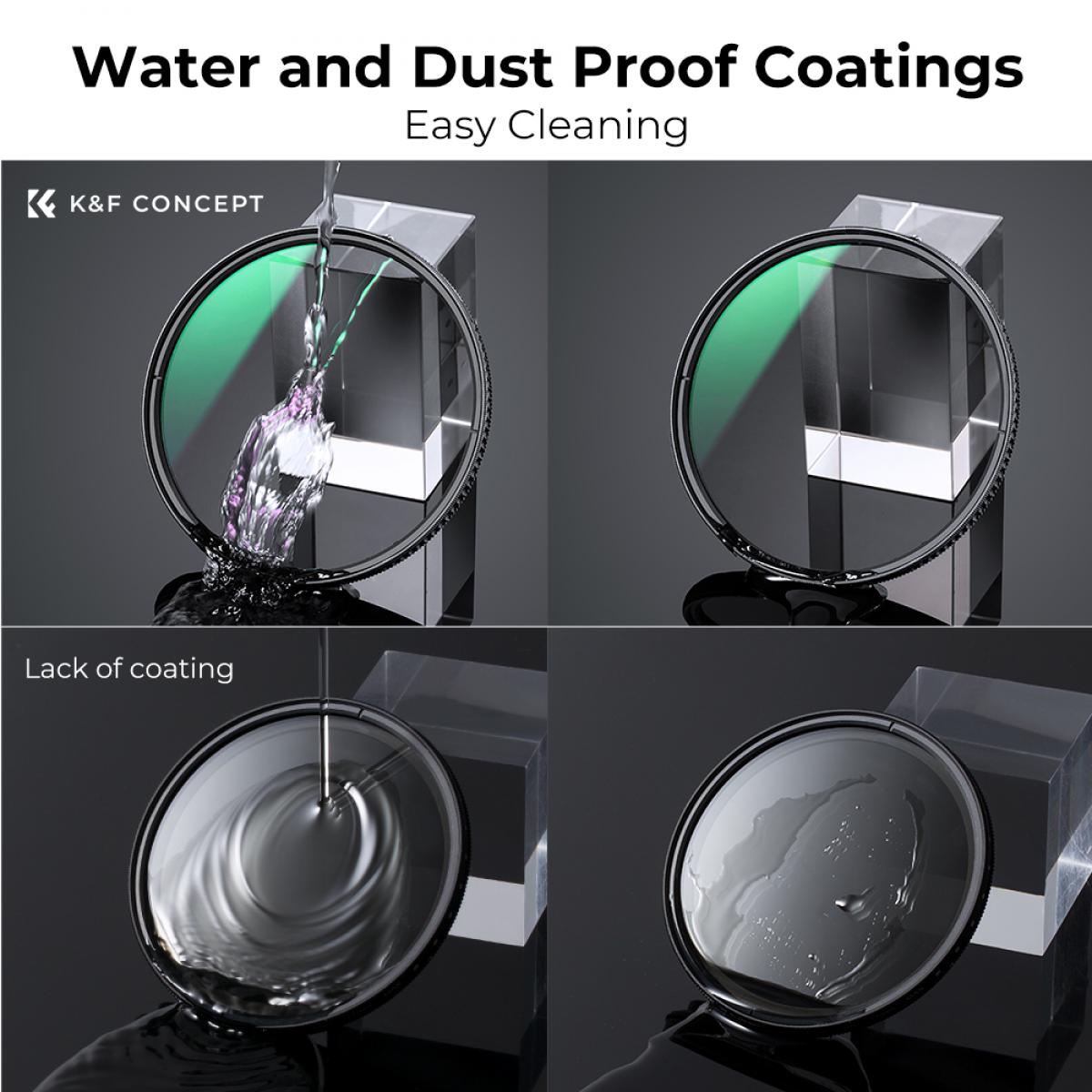 49 mm CPL Filter True Color Circulair Polarisatiefilter Met 28 Lagen Meerlaagse Coating Voor Cameralenzen Nano Xcel Serie