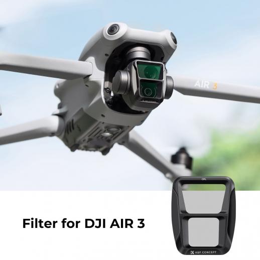 Buy DJI Air 3 CPL Filter Online  K&F Concept Drone Filters - K&F Concept