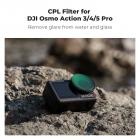 K&F Concept Osmo Action 3/4/5 Pro CPL Filter, Circular Polarizer, Top Optical Glass with Multi-Coated Filter, Reduce Glare and Reflections