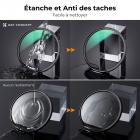 Filtre CPL d'Ultra-Faible Réflexion 67mm Filtre Polarisant Circulaire, 28 Couches de Nano-revêtement - Série Nano-Xcel