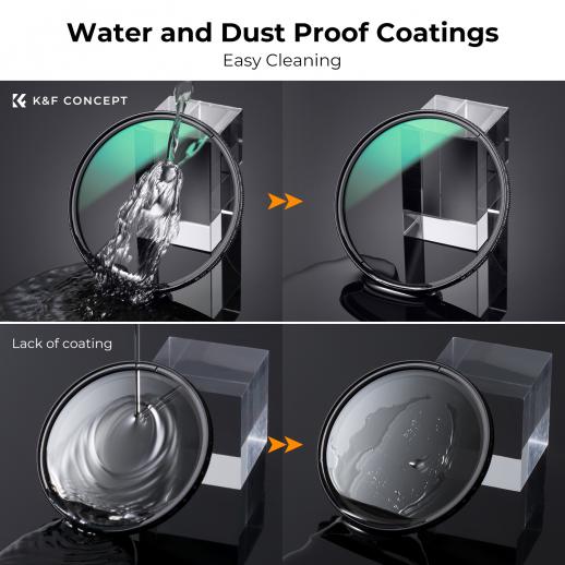 thumbnail image 2 of 37mm True Color Ultra-Low Reflectivity CPL Filter Polarizer Lens Filter Circular Polarizing For Camera Lenses With 28 Multi-Coated Nano-Xcel Series 2 of 12