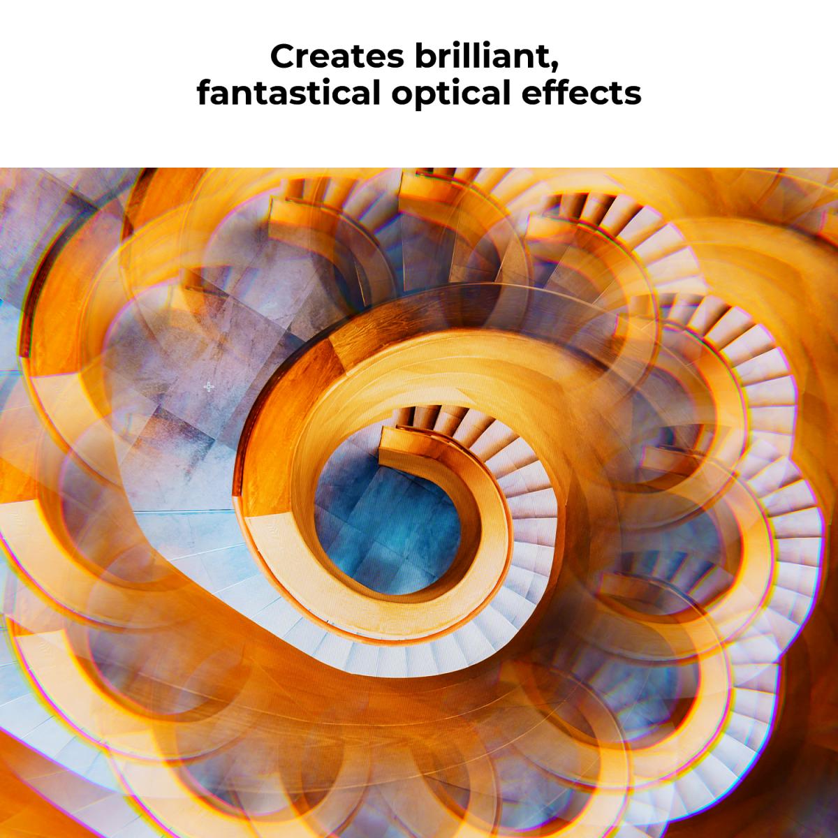 82mm Kaleidoscope Filter Special Effects Filter with 3pcs Vacuum Cleaning Cloths Nano B Series