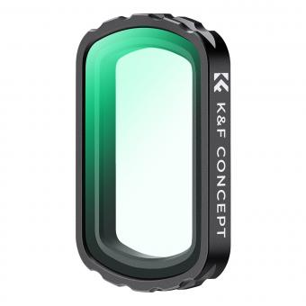 K&F Concept Filtre de protection UV magnétique pour DJI Osmo Pocket 3, verre optique HD nano-enduit 28 couches