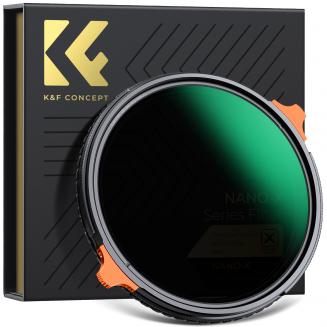 True Color ND Filter 49mm Polfilter&ND2-ND32 (1-5 Blendenstufen) 2-in-1 multifunktionaler CPL&Graufilter Nano-Xcel Serie