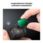 Magnetische Konstruktion für schnellen Filterwechsel in 1-2 Sekunden, solide Installation, schnelle Demontage