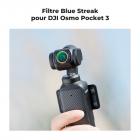Filtre Blue Streak Magnétique pour DJI Osmo Pocket 3, Filtre à Effet Spéciaux Anamorphique Cinématographiques