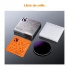Filtre solaire 72 mm 20 arrêts, filtre solaire à densité neutre solide ND1000000 pour Eclipse avec 18 revêtements multicouches pour appareil photo reflex numérique Nano-Klear