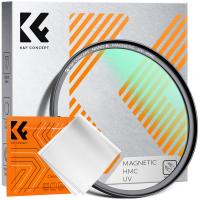 Filtre UV magnétique Ultra fin de 67mm, avec lentille de Protection ultraviolette à revêtement multiple, filtre avec chiffon de nettoyage, série nano-k