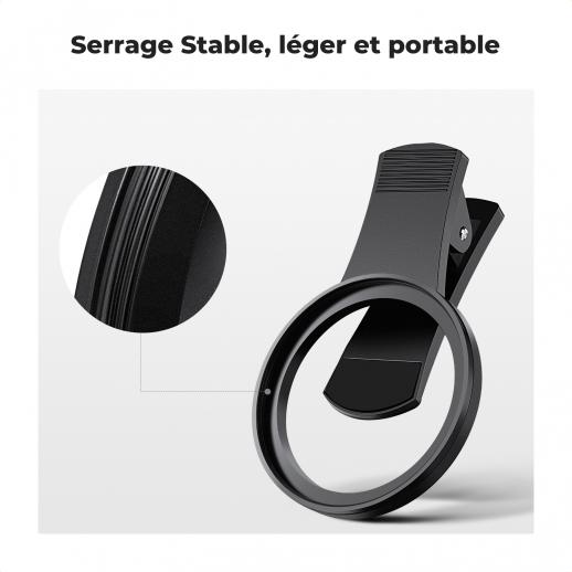 Filtre Polarisant CPL 37 Mm Veledge - Pour Smartphones - Réduit Reflets Et Améliore Couleurs