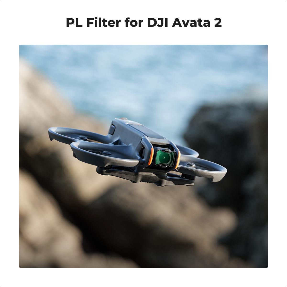 DJI Avata 2 PL Filter Polarizer Filter with 28 Multi-Coated DJI Drone CPL Filter