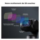 Filtre de nuit magnétique transparent et naturel K&F Concept pour DJI Osmo Pocket 3 - Filtre de réduction de la pollution lumineuse pour les prises de vue nocturnes du ciel urbain/des étoiles, filtres en verre optique/HD/multicouches
