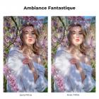 Filtre Black Mist 1/4 pour objectif Fuji X100, verre optique HD multicouche résistant aux rayures, compatible avec les séries Fuji X100, X100F, X100S, X100T, X100V, X100VI Nano-Xcel