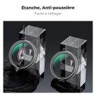 Filtre Black Mist 1/4 pour objectif Fuji X100, verre optique HD multicouche résistant aux rayures, compatible avec les séries Fuji X100, X100F, X100S, X100T, X100V, X100VI Nano-Xcel