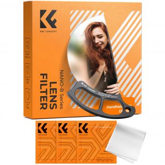 100mm Handheld Split Diopter Filter Optical Glass Prism Special Effect Camera Lens Filter Nano-Basic Series