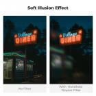 100 mm håndholdt delt dioptrifilter optisk glassprisme spesialeffektkameralinsefilter Nano-Basic-serien