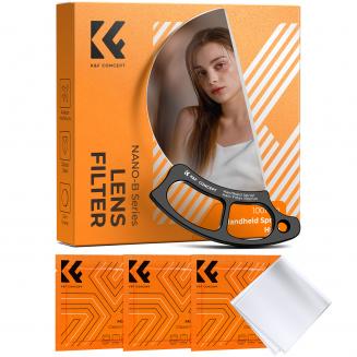 100mm Handgehaltener Wirbelverzerrungen Filter Optisches Glas Prisma Spezialeffekt Kamera Objektiv Filter Nano-Basic Serie