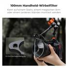 100mm Handgehaltener Wirbelverzerrungen Filter Optisches Glas Prisma Spezialeffekt Kamera Objektiv Filter Nano-Basic Serie