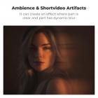 100 mm håndholdt bevegelsesuskarphetsfilter optisk glassprisme spesialeffektkameralinsefilter Nano-Basic-serien