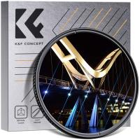 Blue Streak Filter Anamorpher Effekt Filter 52mm, Blaue Streifenfilter Nano-Klear Serie mit 18 Schichten Nano-Beschichtung aus optisches HD-Glas Anamorphic Light Flare Effekt Filter