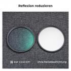 Beide Seiten des Glases der Blue Streak Anamorpher Effektfilter mit Nanometerbeschichtungen reduzieren effektiv Oberflächenreflexionen