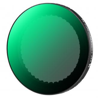 K&F Concept Push in Variable ND2-32 Filter Kompatibel mit DJI Osmo Action 5 Pro, Neutraldichte Zubehör Light Reduction Filter für Osmo Action 4/3, Multicoated HD Optical Glass Action Kamera Zubehör