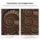 58mm Filtro a Prisma Pentaprisma Centrale, Filtro a Prisma ad Effetto Speciale in Vetro Ottico con 3 Panni di Pulizia,Serie Nano-Basic