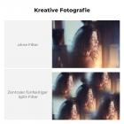 K&F Concept 67mm Zentraler Pentaprismenfilter, Optisches Glas Kaleidoskop Prismenfilter Zentraler Fünfeckiger Spezialeffekt Kameraobjektivfilter, Nano-Basic Serie