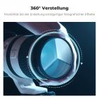 K&F Concept 67mm Kaleidoskop Prisma Filter Optisches Glas Prisma Spezialeffekt Kamera Objektiv Filter (Nano-B Serie)