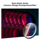 K&F Concept 58mm Linear Mirage Pentaprism Filter Optisches Glas Prisma Spezialeffekt Kamera Objektiv Filter (Nano-B Serie)