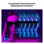 K&F Concept 58mm Linear Mirage Pentaprism Filter Optisches Glas Prisma Spezialeffekt Kamera Objektiv Filter (Nano-B Serie)