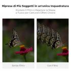 58mm Filtro Pentaprisma a Miraggio Lineare, Filtro Prisma ad Effetto Speciale in Vetro Ottico con 3 Panni di Pulizia,Serie Nano-Bacis