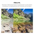 Filtre polarisant circulaire CPL DJI NEO Done Filtre CPL pour drone avec verre optique multicouche/HD 28/léger