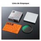 Filtro de lente de 82 mm, filtro de densidad neutra variable ND2-32 de 1/8" y efecto cinematográfico, 2 en 1, con 18 revestimientos multicapa - Serie Nano-Klear