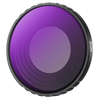 Filtre d'objectif ND8 (3 arrêts) à densité neutre avec revêtement 28 couches compatible avec DJI Osmo Action 4, Osmo Action 5 Pro