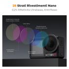 K&F Concept Filtro Densità Neutra ND8 per DJI OSMO Action 5 Pro/Action 4/3, con Filtro ND8 con 28 Strati di Nano Rivestimento, Fotocamera di Azione Accessori
