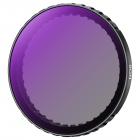 K&F Concept Push in Fit ND8 (3 Stop) Lens Filter for DJI Osmo Action 5 Pro/Osmo Action 4/Osmo Action 3, 28 Multi-Coated Neutral Density Light Reduction Filter, Optical Glass/Aluminum Alloy Frame