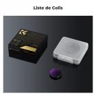 Filtre d'objectif ND32 (5 arrêts) à densité neutre avec revêtement 28 couches compatible avec DJI Osmo Action 4, Osmo Action 5 Pro