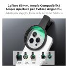 67mm Kit Filtro obiettivo per Fotocamera per Telefono 2 in 1 con Clip  CPL&Black Mist 1/4, Applicabile a Tutti i Modelli di Telefono Cellulare