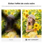 Filtre polarisant circulaire ND2-32 variable (1-5 arrêts) et effet brume noir 72 mm 1/4" CPL 3 en 1 avec 18 couches multicouches Série Nano-Klear