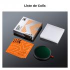 Filtre polarisant circulaire ND2-32 variable (1-5 arrêts) et effet brume noir 72 mm 1/4" CPL 3 en 1 avec 18 couches multicouches Série Nano-Klear