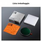 72mm Filtro 3 in 1 CPL & Black Mist 1/4 & Variabile ND2-32 (1-5 Stop) Filtro in Vetro Ottico con 18 Strati Nano Rivestimento - Serie Nano-Klear