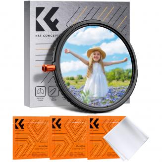 K&F Concept 37mm CPL&ND2-32&Black Mist 1/4 Filter, 3 in 1 Filter mit 18 Schichten Nanobeschichtung, Polfilter & ND2-ND32(1-5 Stopps) & Black Mist 1/4 Filter Wasserdicht,Kratzfest,HD Nano-Klear Serie