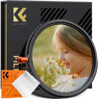 K&F Concept 3 in 1 Filter 72mm CPL&ND2-32&Black Mist 1/4, 3 in 1 Filter mit 28 Schichten Nanobeschichtung, Polfilter & ND2-ND32(1-5 Stopps) & Black Mist 1/4 Filter Wasserdicht,Kratzfest,HD Nano-Xcel Serie