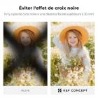 Filtre polarisant circulaire et variable ND2-32 (1-5 arrêts) de 62 mm CPL et filtre d'objectif HD 3 en 1 Black Mist 1/4 avec 28 couches multicouches pour objectifs d'appareil photo série Nano-Xcel