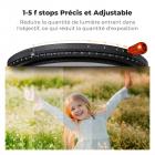 Filtre polarisant circulaire et variable ND2-32 (1-5 arrêts) de 62 mm CPL et filtre d'objectif HD 3 en 1 Black Mist 1/4 avec 28 couches multicouches pour objectifs d'appareil photo série Nano-Xcel